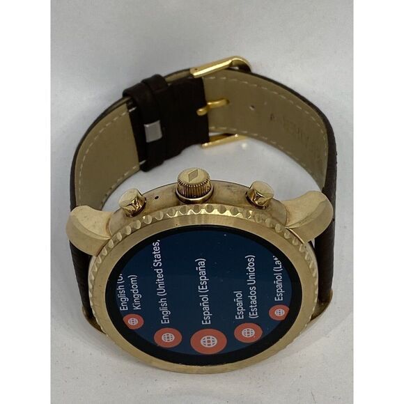 Fossil Gen 3 Authentic Genuine Smart Watch Custom Band FTW4010 LT67 - Picture 8 of 12